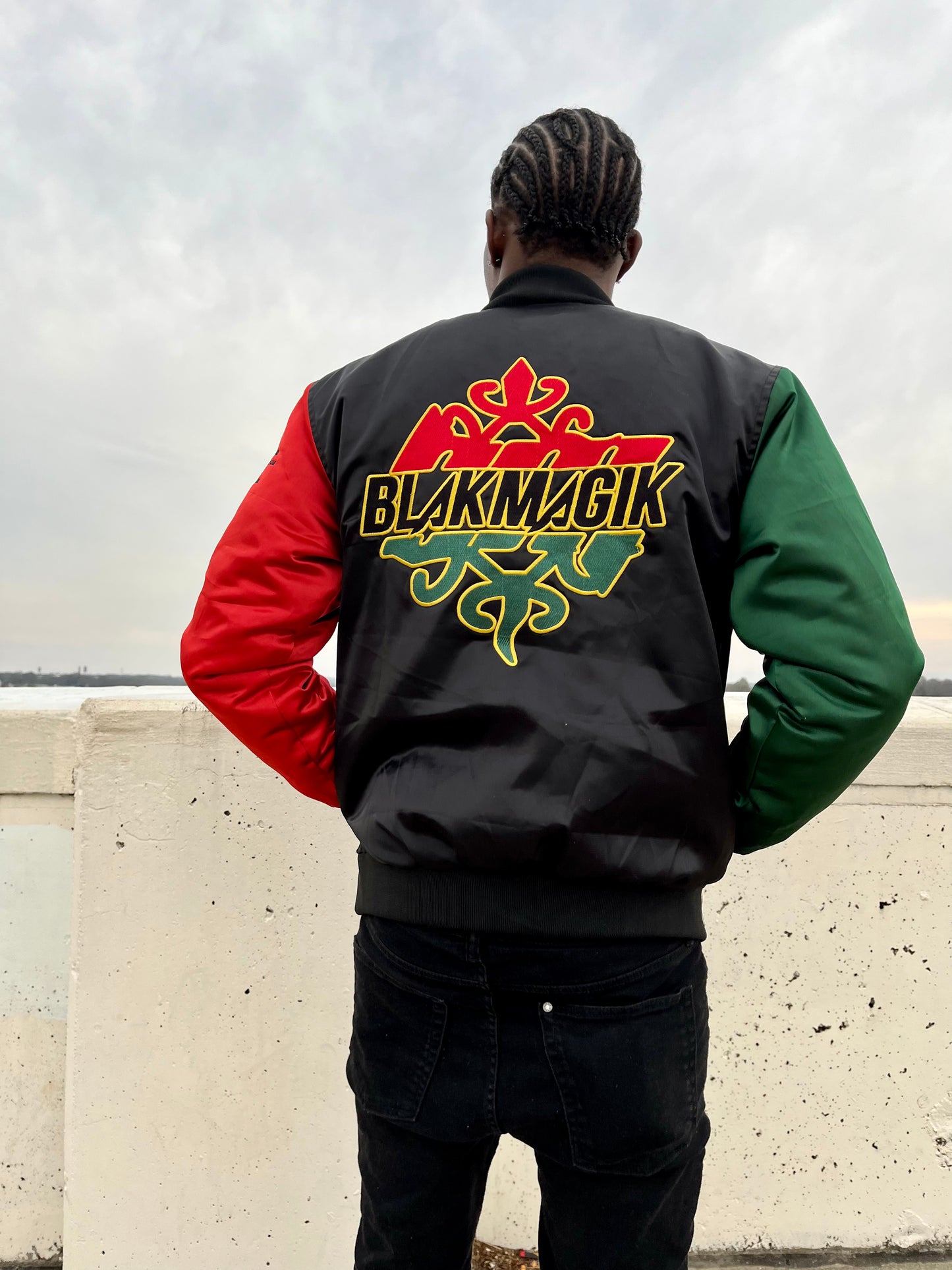 BLAKMAGIK BLAK PRIDE BOMBER JACKET